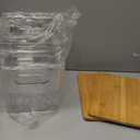2 PCS Trash Bag Holder Dispenser Under Sink, Extra Large Garbage Bag Holder Organizer with Bamboo Top & Handles