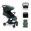 MAMAZING Ultra Air Lightweight Baby Travel Stroller with Carbon Fiber Frame, Compact & Airplane-Friendly, One-Handed Fold, 11.6 lbs, Perfect for Toddlers, Organizer & Cushion Included, Green MFD 03/2026