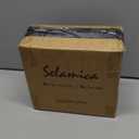 Selamica Ceramic Dessert Plates Set of 6, 6 Inch Mini Dinner Plates for Cake Snacks Side Dish, Microwave & Dishwasher Safe (Assorted Colors)