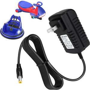 12V Charger for Kids Ride on Toys Car 12V Battery Chargers for Kidzone Bumper Car Razor Power Core Electric Wiggle Car Motorcycle Jeep Kid Trax ATV Quad Wrangler SUV 12V Universal Battery Charger