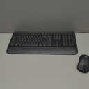 Logitech MK540 Advanced Wireless Keyboard and Mouse Combo for Windows, 2.4 GHz Unifying USB-Receiver, Multimedia Hotkeys, 3-Year Battery Life, for PC, Laptop