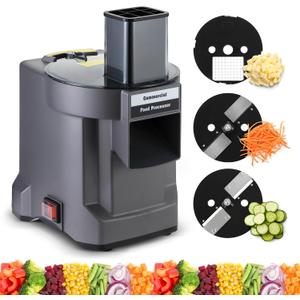 3 in 1 Electric Vegetable Chopper, Multifunctional Chopper Vegetable Cutter Slicer Dicer Machine Automatic Cutter for Onion Shredder Potato Slicer, Veggie Processor Home Use