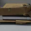 Vinyl Record Organizer - Wooden Record Storage, Classic Cube Record Holder to Store More Than 100 Records, Brown Vinyl Record Holder for Photo Albums Super Easy to Assemble