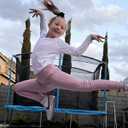 Stelle Youth Girls Athletic Performance Long Sleeve Shirts V Neck Moisture Wicking Base Layer Undershirt (M)