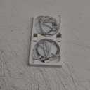 for MagSafe Charger: Magnetic Wireless Charging Pad for iPhone 17 16 15 14 13 12 Series & AirPods 4-2 Pro, Strong Magnet, Aluminum Alloy, USB-C/A Ports, Ultra-Thin & Portable, Ideal for Desk & Bedside (White)