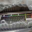 RGB Gaming Keyboard Mouse Combo LED Backlit Wired USB Gamer Kit for PC