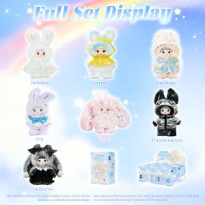 Nommi Weather Forecast Plush Blind Box Collectible Toy, Keychain Doll Figure for Birthday Gift (Single Box)
