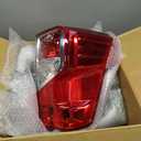 TRQ Passenger Side Tail Light Assembly Compatible with 2017-2021 Nissan Titan 2016-2021 Titan XD NI2801211