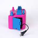 Portable Electric Air Balloon Pump with Double Nozzle - Wedding Party Event Birthday Graduation Decorations Supplies