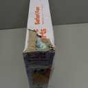 Bright Starts Baby Bouncer Soothing Vibrations Infant Seat - Removable -Toy Bar, Nonslip Feet, 0-6 Months Up to 20 lbs (Safari Fun)