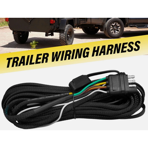 22FT 4 Pin Wire 5 Trailer Wiring Harness,Wishbond Trailer Light Kit 5 Wire 4 Pin