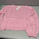 Libsorge Womens Lightweight Cardigan Sweaters For Women Fall Winter Spring 2025 Trendy Outfits Cute Sheer Knit Oversized Button Front Dressy Casual Lightweight Long Sleeve Cardigans Sweater Pink S