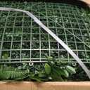 Artificial Green Boxwood Grass Panels: 20"x 20"(16P) UV Protected