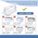 MONST DA97-12935A Door Bin, RF220NCTASR Door Shelf Compatible with samsungBoth Left and Right RF220NCTASG, RF220NCTAWW, RF220NCTASP, RF221NCTASP, RF221NCTASR etc Refrigerator, Replaces AP5651846