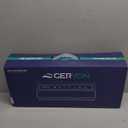 GERYON Vacuum Sealer Machine, Food Vacuum Sealer with Powerful Suction | Slim Design | Easy to Use | Led Indicator Lights for Sous Vide, Meal Prep, w/Starter Kits for Vacuum Seal Container (Black