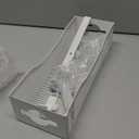 Under Desk Cable Management Tray No Drill, 13.38'' Metal Tray with Clamp for Wire Management, Litwaro Cord Organizer Home Office Damage to Standing Desk, White