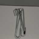 Rebar Stakes 12 Inch Galvanized, J Hook Rebar Stakes 6 Pack Ground Anchors for Tent Heavy Duty for Plants Anti-Rust Landscape Fabric Artificial Turf