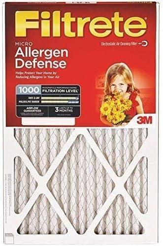 Air Filter 1000 MPR 9803-2PK-3, 20in x 25in x 1in - (Pack of 1)