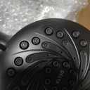 Delta 5-Setting HydroRain 2-in-1 Dual Shower Head with ProClean Spray, Matte Black High Pressure Shower Head with Handheld Spray, 1.75 GPM Flow Rate, Matte Black 75419BL