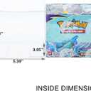 Platinum Protectors Plastic Case for Pokemon Booster Box .50mm Thick