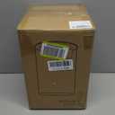 Fish Tank Night Light, 3 Gallon Fish Tank with Filter and Light, Self-Cleaning Desktop Aquarium Starter Kit & LED Lamp, 360 View for Small Fish, Kids Room & Home Decor(7 Color Modes, White) (Middle)