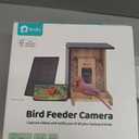 Birdfy Smart Bird Feeder with Camera, High-End Bamboo, Solar Powered, 2K HD Live Stream, Auto Capture Birds & Notify in Time, AI Recognition, Ideal Present for Bird-Watching&Learning