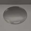 304 stainless steel cutting board mat, heavy-duty solid round double-sided metal chopping board. Non-stick, dishwasher safe. For meat, vegetables, bread, dough kneading (13.5 Inch), 16"L x 16"W