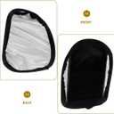 8 x Car Phone Sun Shade Dashboard Sunshield with Silver Coated Fabric Heat Protection for Cars Trucks Suvs Cell Phone Sun Protection