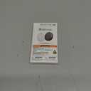 Smart Tracker Tags, Bluetooth Luggage Tracker with Keychain, Compatible with iOS Find My app, Item Locator for Key, Wallet, Suitcase, Bags, IP67 Waterproof, Battery Include (1-Pack, Yellow)