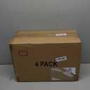 4-Tier Foldable Plastic Drawer Storage with Wheels,Stackable Storage Bins with Lid,Organization and Storage Boxes for Kitchen,Cloakroom,Closet,Living Room,Office and Dorm