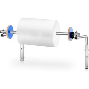 23.62 Inch Bubble Foam Wrap Roll Dispenser Wall Mount Bubble Cushioning Holder for Packing Moving Shipping Protection Factory Express