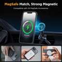 Miracase for iPhone 16e case & iPhone 17e Case for MagSafe [with 29H+ Screen Protectors] TOP Military-Grade Protection Shockproof with Velvet Touch for iPhone 16e/17e Phone Case 6.1", Matte Black