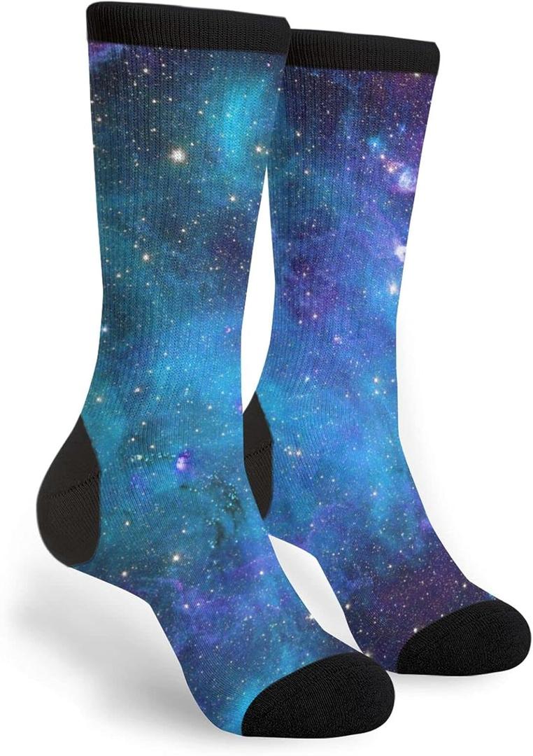 Jedenkuku Novelty And Interesting Socks For Men And Women (1, Black and White20)