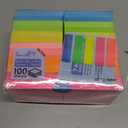 (24 Pads) Sticky Notes 3x3 in 100 Sheets/Pad, Self-Sticky Note Pads, 6 Bright Colors Super Sticky Pads - Easy to Post for School, Office Supplies, Desk Accessories