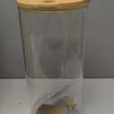 Drink Dispenser,2.9 Gallon Drink Dispensers for Parties,Glass Beverage Dispenser with Spigot - Jumbo Glass Drink Dispenser,Bars,Restaurants,Party,Suitable for cold/hot water