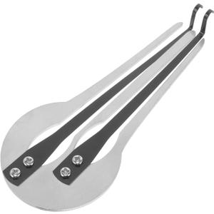 Yardwe Jew S Harp Mouth Harp Jaw Metal Musical Instrument Lightweight Portable 5.11X2.06X0.51 Inch for Beginners Folk Ethnic Music Relaxation