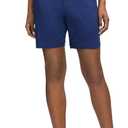IZOD Women's Golf Shorts Performance Stretch (4, Medieval Blue)