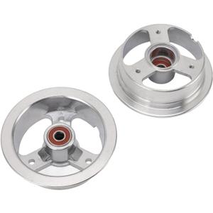 GOTOTOP Aluminum Alloy 4 Inch Rear Wheel Rim with 600RS Bearing for Electric Scooter, Tiller, Snow Blower, 3.00-4 Rear Wheel Rim