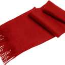 12 Pack Fleece Winter Scarves, Warm Winter Scarf Multi-color Bulk Wholesale, Unisex Men Women (Assorted)