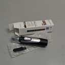 Ear and Nose Hair Trimmer Clipper - 2025 Professional Painless Eyebrow & Facial Hair Trimmer for Men Women, Battery-Operated Trimmer with IPX7 Waterproof, Dual Edge Blades for Easy Cleansing Black