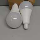 LOHAS Super Bright White LED Light Bulb, A21 23W(150-200Watt Equivalent), 2500 High Lumen, 5000K Daylight White, Garage Light Bulbs, E26 Porch Light Bulb, Non-Dim, No Flicker for Home Lighting, 2-Pack