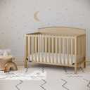 Graco Benton 5-in-1 Convertible Crib GREENGUARD Gold Certified, Converts from Baby Crib to Toddler Bed, Daybed and Full-Size Bed, Fits Standard Full-Size Crib Mattress (Driftwood)