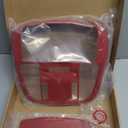 JWWY Roof Reading Light Panel Cover Trim for 2015-2025 Dodge Charger Durango Interior Accessories (Chrysler 300) ABS Red