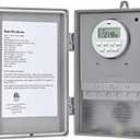 DEWENWILS Pool Pump Timer, Digital Timer Box, 2HP 40A 120-277 VAC, 7-Day 20 ON/Off Programmable Timer Switch for Water Heater, Pool Pump, SPA, Motor, ETL Listed Gray