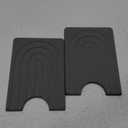 Faucet Mat for Kitchen Sink - Wider Diatomite Fast Drying Stone Sink Tray, Super Absorbent, Prevents Moisture Buildup - Faucet Splash Guard for Bathroom Counter [Dark Grey, 15x5.3inch]