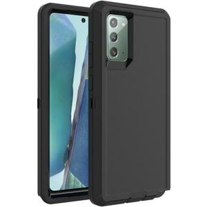 Case for Galaxy S20, Heavy-Duty Tough Rugged Shockproof Drop Protective Cover Cases for Samsung Galaxy S20, Black