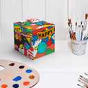 PETAFLOP 7x7x7 Shipping Boxes Set of 25, Small White Cardboard Mailer Box for Packing, Mailing, Business,DIY