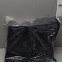 Small Storage Baskets for Organizing | Closet Organizer Bins | Shelf Toy Basket | Woven Rope Baskets | Cube Decorative Box | Shallow Basket | 13x8.5x5.1 | 4 Packs Black