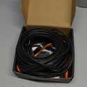 50FT(3FT~200FT) Heat Tape for Water Pipes, -40F Deicing Heating Cable, Freeze Protected Water Pipe Heating Cable, Heated Water Hose, Plumbing Fixtures, 120V 5W/ft Plumbing Fixtures (Black)