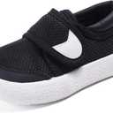 Newsonet Baby Shoes Boy Girl First Walker Shoes Barefoot Mesh Walking Shoes Lightweight Non-Slip Sneakers Toddler Infant for 6 9 12 18 24 Months (Black)